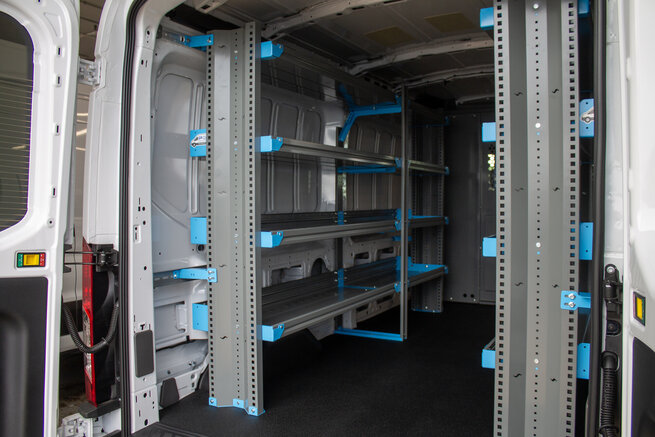 16" Deep Van Shelving