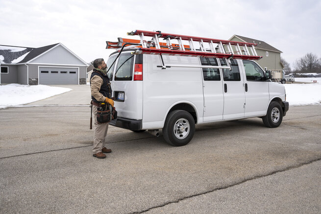 Adrian Steel ProLift Ladder Rack