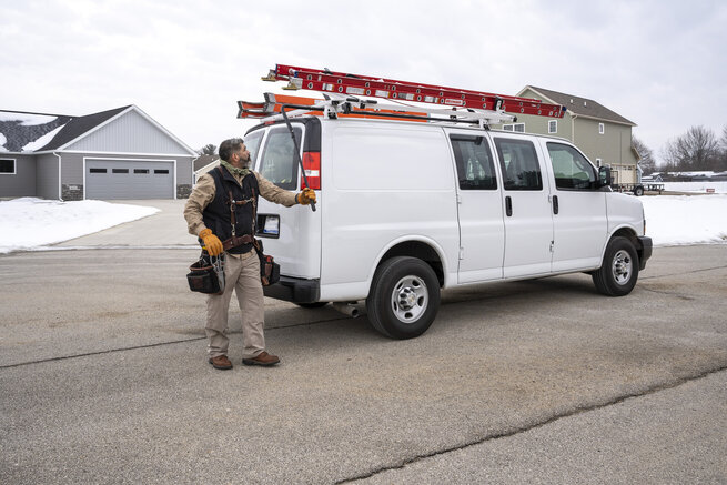Adrian Steel ProLift Ladder Rack