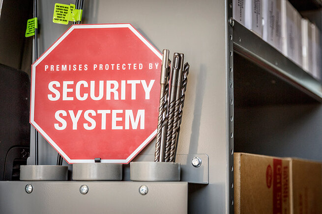 Security Company Van Equipment