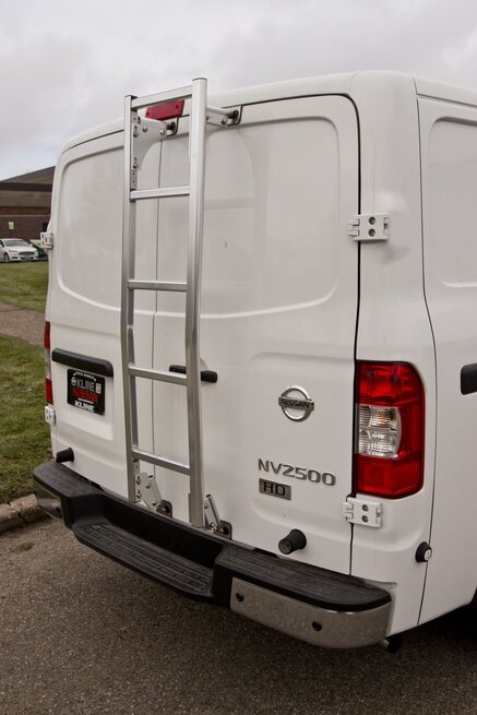Cargo Van Rear Door Ladder