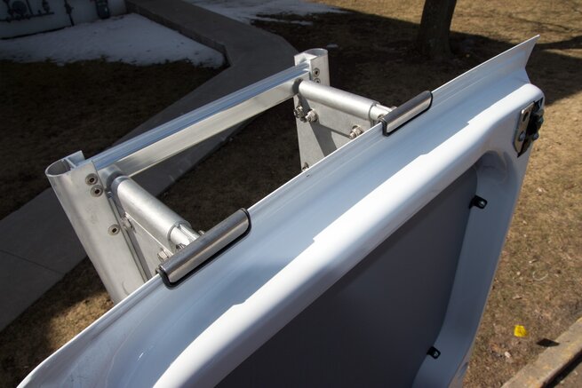 Cargo Van Rear Door Ladder