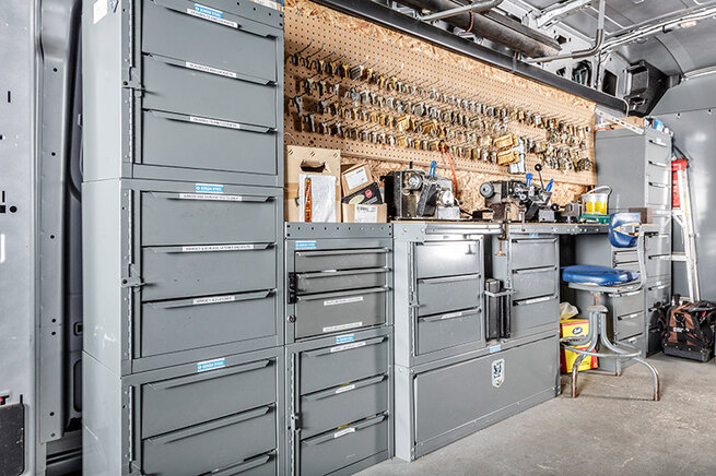 Locksmith Van Equipment