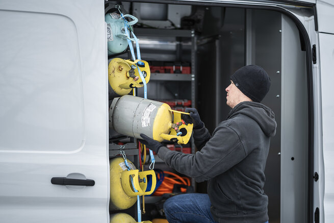 HVAC Tank Storage